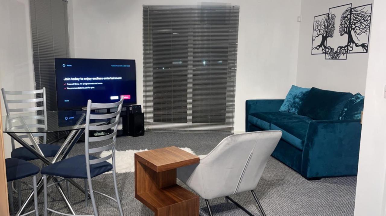Luxury 1 Bed Apartment With Parking Manchester Exterior foto